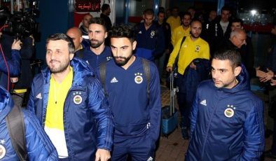 Fenerbahçe kafilesi, Trabzon’a geldi