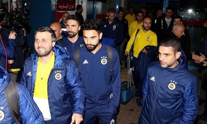 Fenerbahçe kafilesi, Trabzon’a geldi