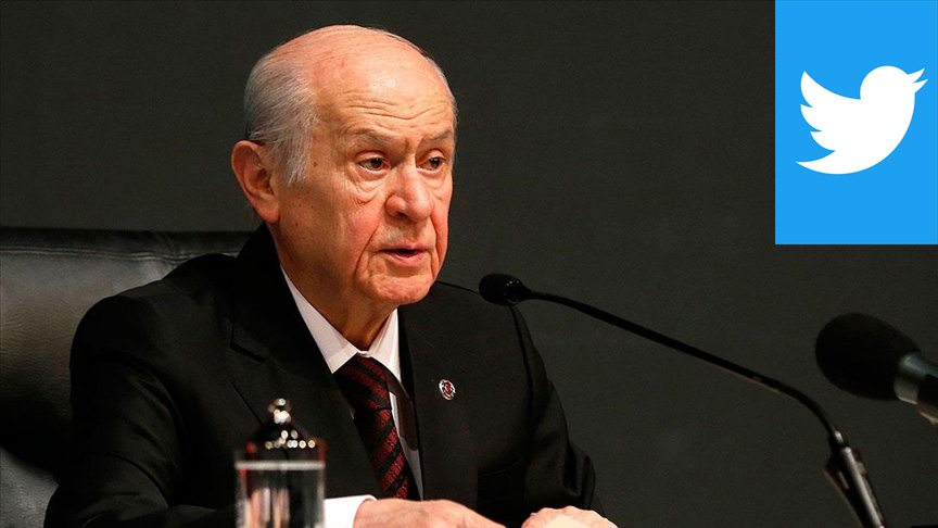 Twitter’dan MHP Genel Başkanı Bahçeli’nin Boğaziçi Üniversitesi paylaşımlarına kısıtlama