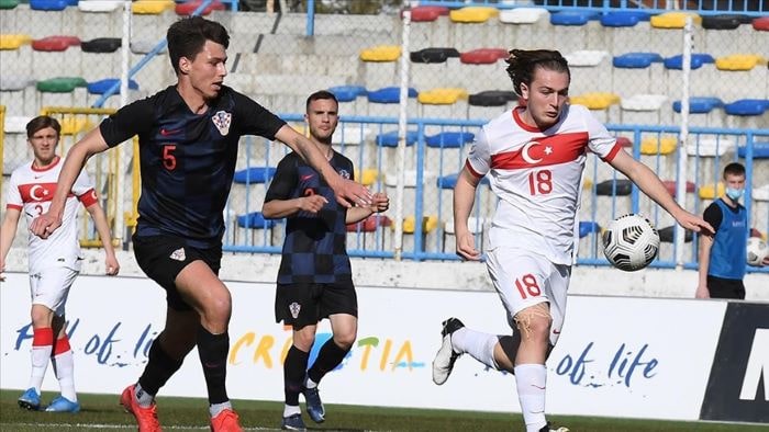 Ümit Milli Futbol Takımı, Hırvatistan’a 4-1 yenildi