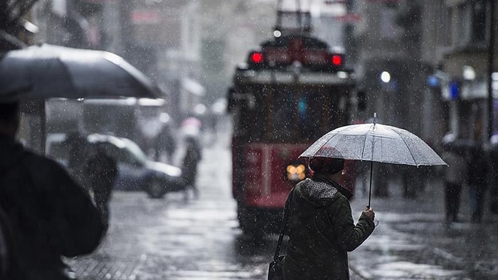 İstanbul ve Trakya için yağış uyarısı