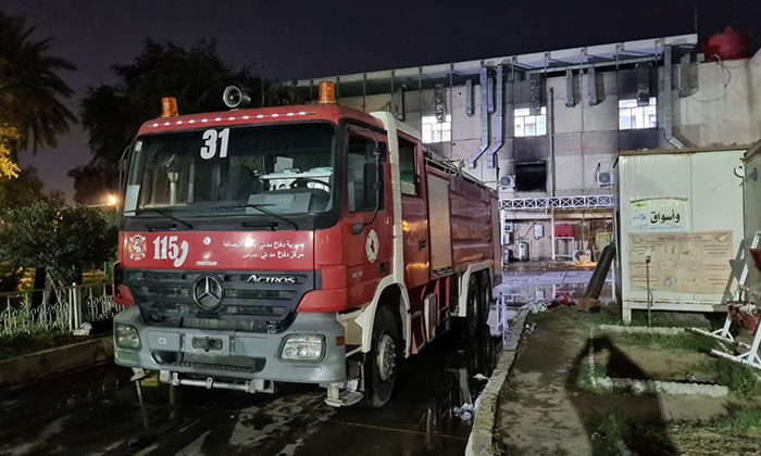 Bağdat’ta hastane yangını: 40 ölü