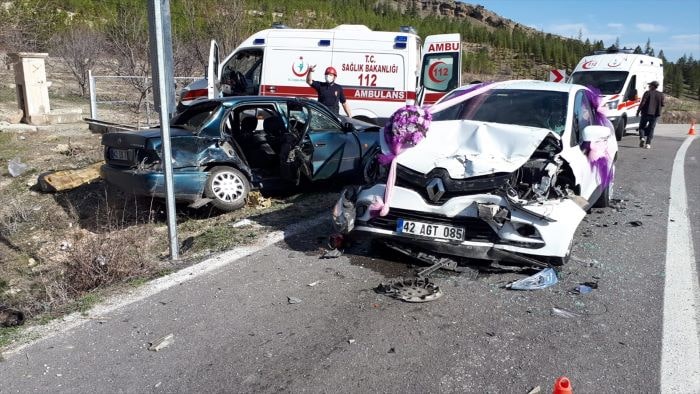 Konya’da zincirleme trafik kazası