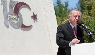 15 Temmuz destanı hepimizin ortak gurur kaynağı