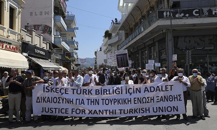 ‘Türk’ adına bile tahammülü olmayan Yunanistan’a protesto