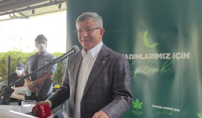 Davutoğlu Bursa’da kadın cinayetleri hakkında konuştu