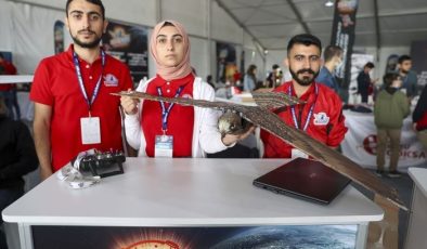 Ağrılı öğrencilerin geliştirdiği ”Robot Kuş”