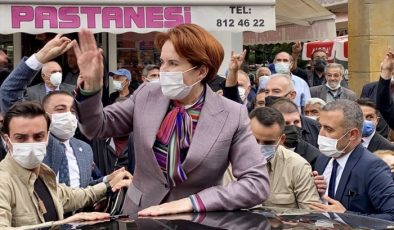 Akşener, Kırşehir’de esnaf ziyareti yaptı