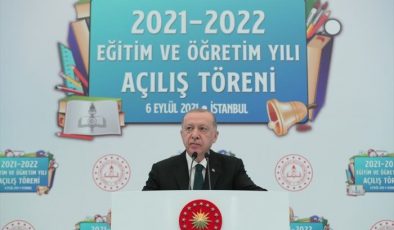 Erdoğan,yeni eğitim öğretim yılı açılış programı’nda konuştu