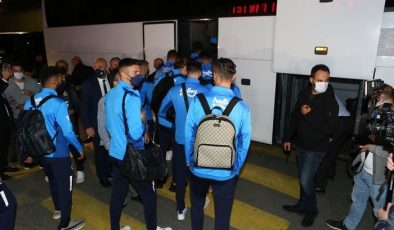 Fenerbahçe kafilesi, Trabzon’a geldi