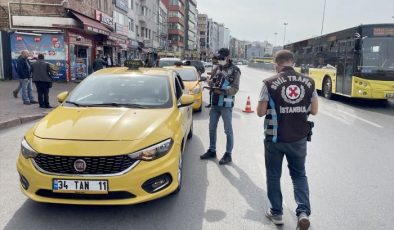 İstanbul’da taksi denetimleri sürüyor