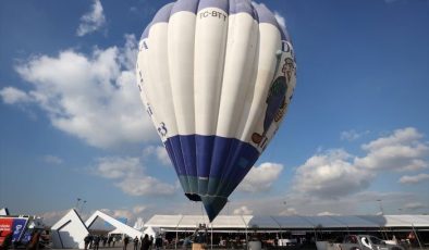 Nevşehir’in sembolü sıcak hava balonları İstanbul’da