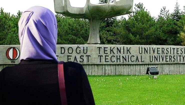 Doçent, online sınavda başörtüsünün çıkarılmasını istedi! Tepkilerin ardından ODTÜ’den açıklama var